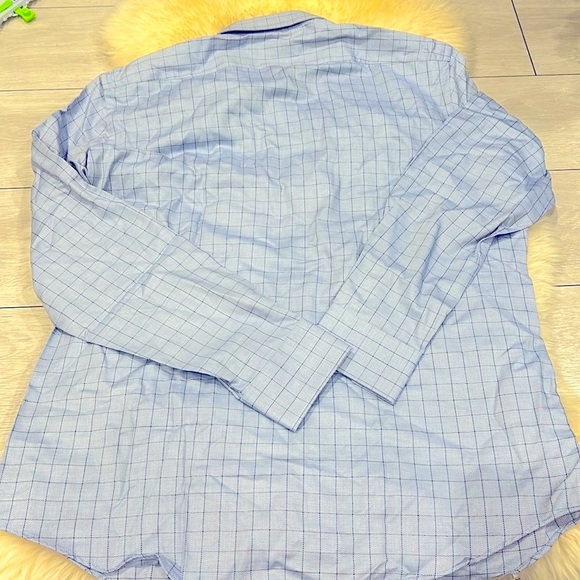 Hugo Boss Button-Down Striped Blue Regular Fit New With Tags Shirt in size 43/17 - Picture 5 of 5
